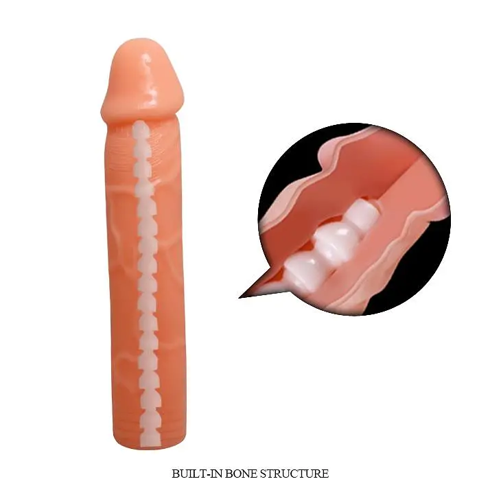 Фаломіметатор Baile Bendable, 18.8 см (тілесний) - фото 7