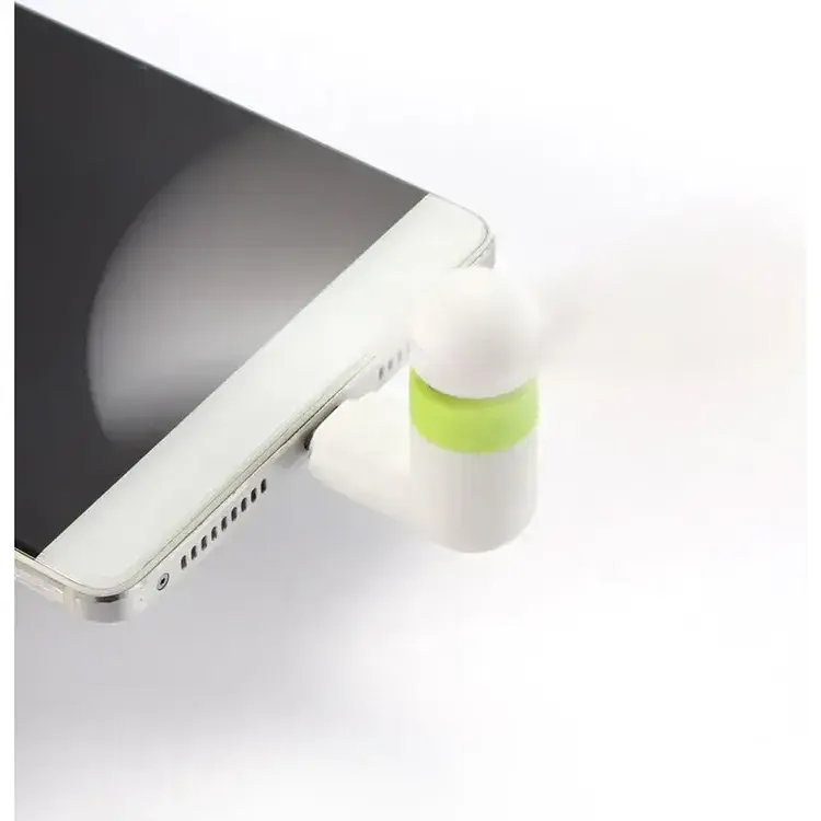 USB вентилятор DK White/Green [111517] - фото 4