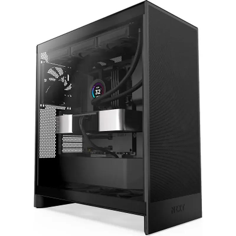 Корпус для ПК NZXT H7 Flow All Black (CM-H72FB-01) - фото 8