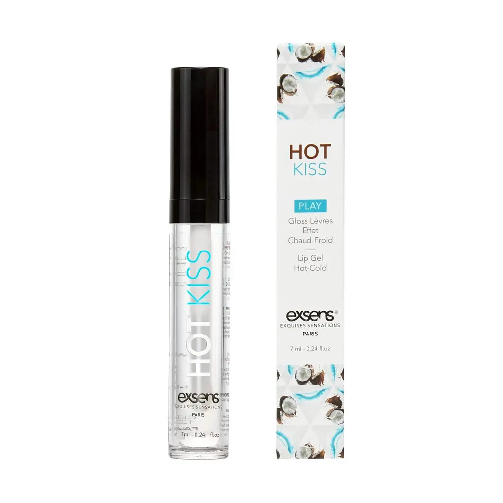 Стимулюючий блиск для губ EXSENS Coconut Hot Kiss 7 мл - фото 2