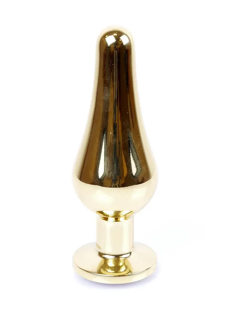 Анальна пробка B - Series HeavyFun Gold, 9.5 см (червоний)