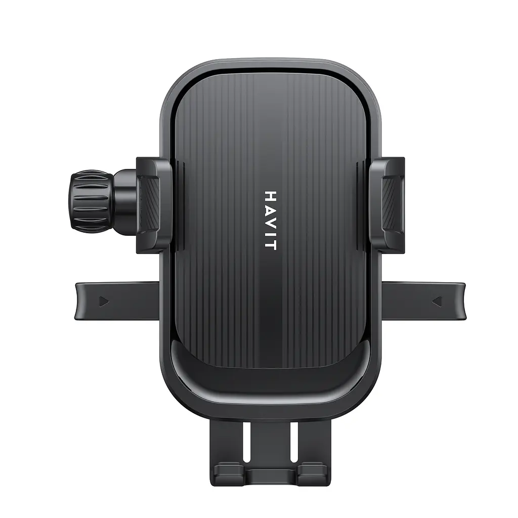 Автотримач для телефону на дефлектор HAVIT ST7190 Black HAVIT (29219-000) - фото 2
