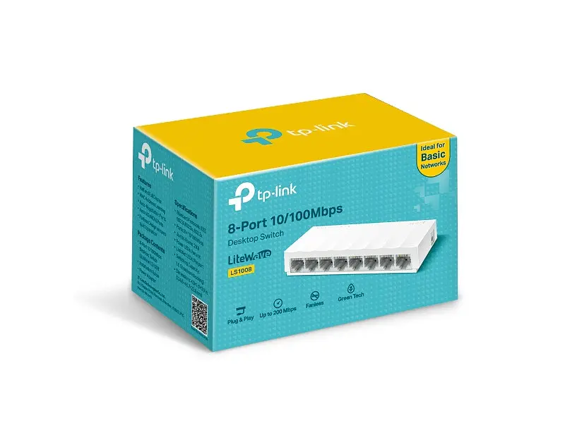 Комутатор TP-LINK LS1008 - фото 2