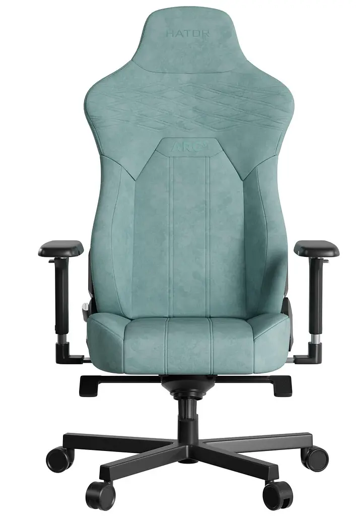 Ігрове крісло HATOR Arc 3 XL Velour Turquoise (HTC3443XL) - фото 3