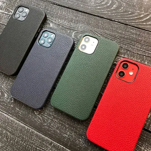 Чохол Apple для iPhone 12 Mini/12/12 Pro Pig Leather Case Classic - фото 2