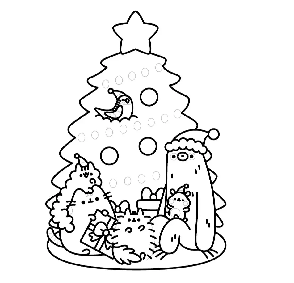 Наймиліша мінірозмальовка Pusheen. Розфарбовуй і грай - Клер Белтон - фото 5