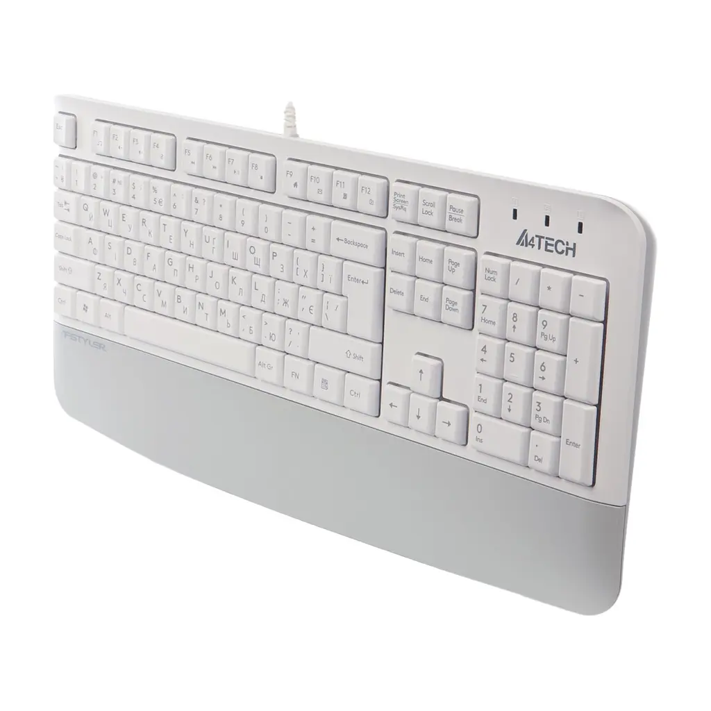 Клавіатура A4Tech FK20 USB UA White (4711421003216) - фото 3