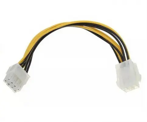 Кабель живлення 8pin M - 6pin M, 0.2м