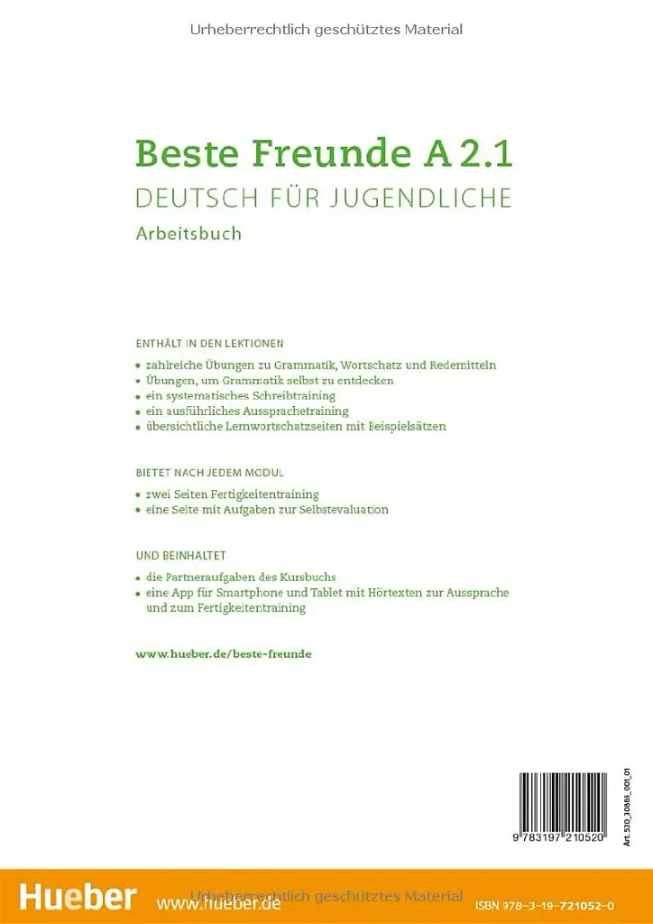 Beste Freunde. Arbeitsbuch mit Audios online A2.1 - фото 2