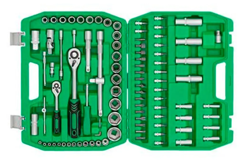 Набор ручного инструмента Intertool ET-6094SP 1/4" 1/2" SemiPro в наборе 94 предмета - фото 2