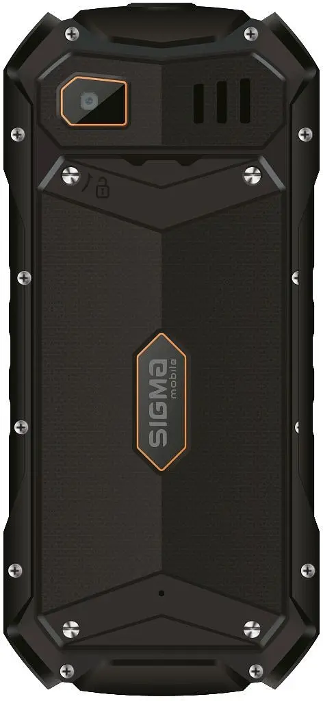 Телефон Sigma X-treme PV68 Black-orange UA UCRF - фото 7