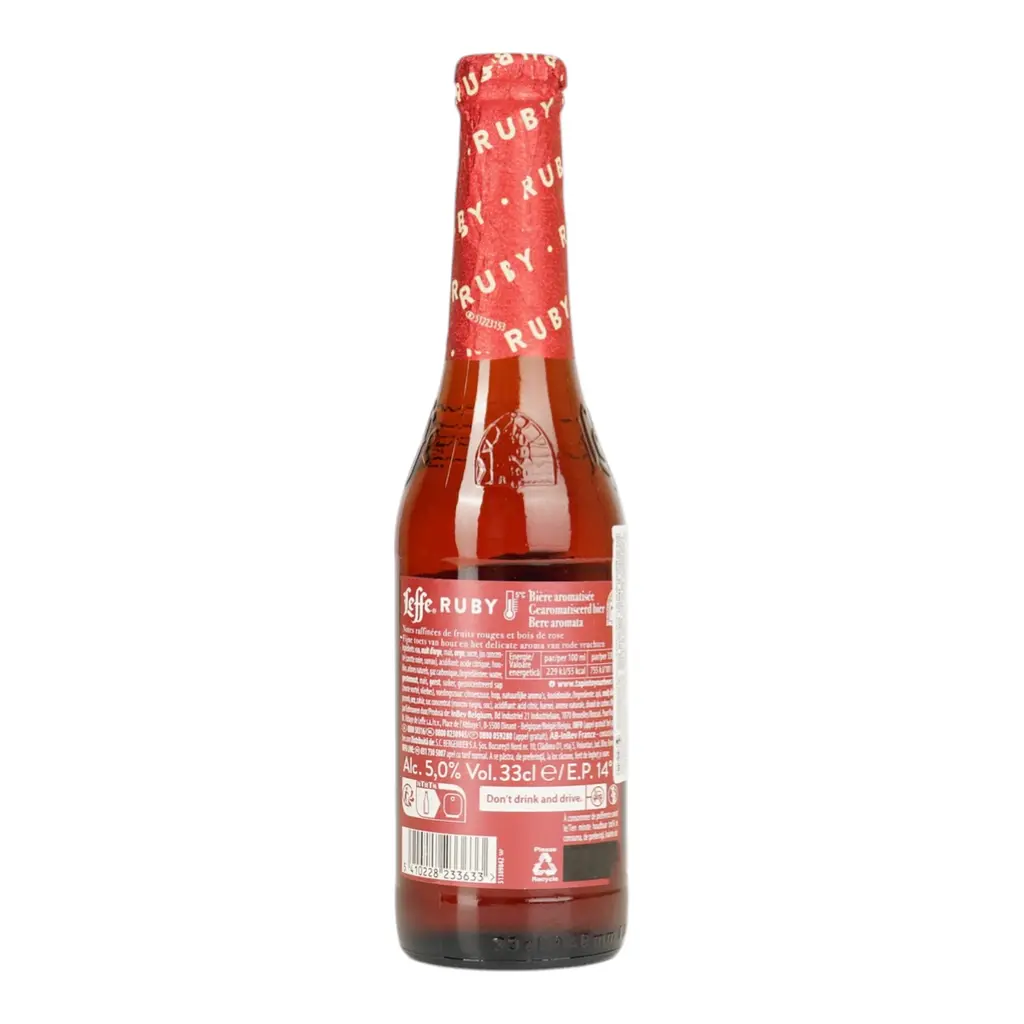 Пиво Leffe Ruby светлое 5%, 0.33 л - фото 4