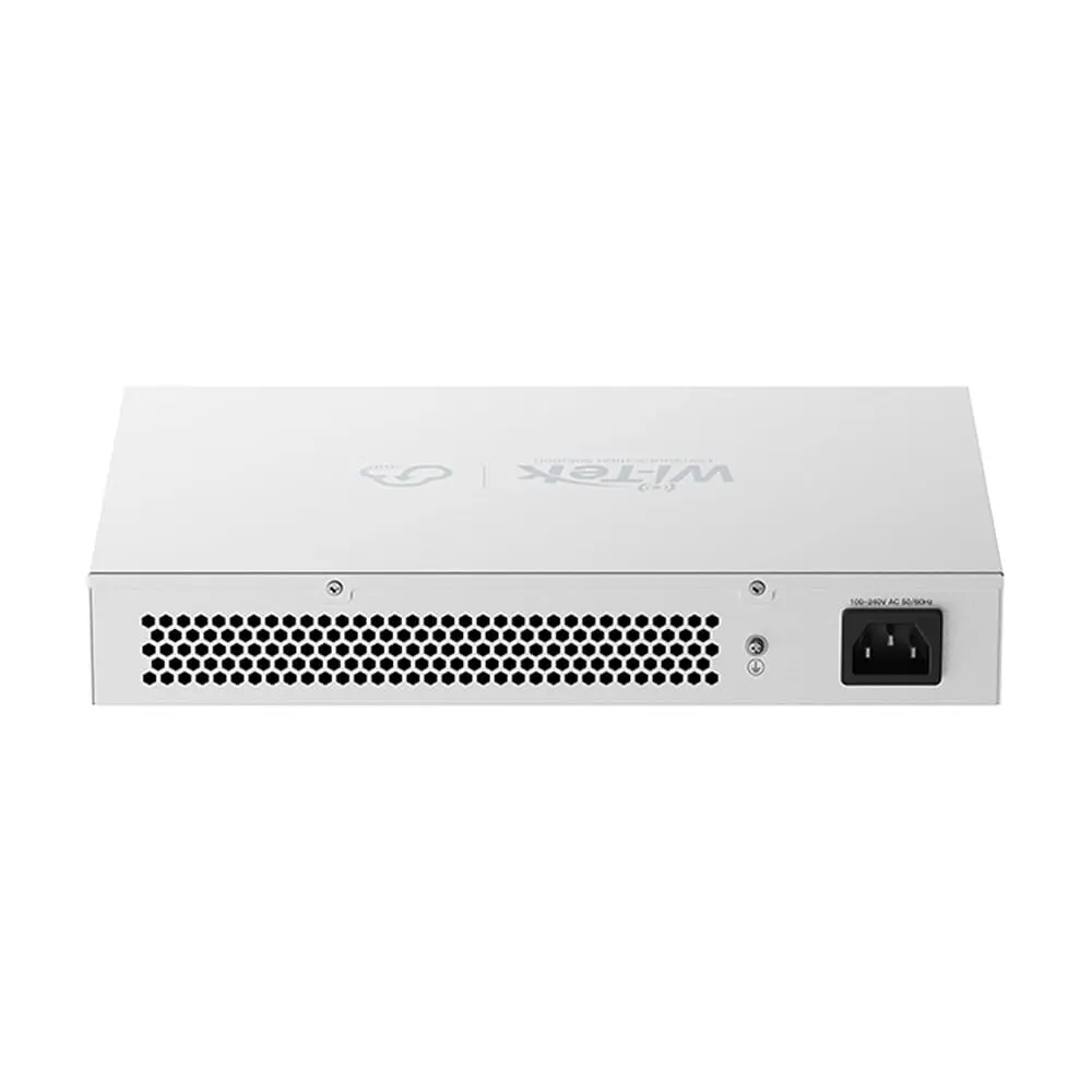 PoE-комутатор 10-портовий керований Wi-Tek WI-PCES310G гігабітний 8x1000Mbps PoE+, 2x1000Mbps Uplink, 110W, Cloud, ONVIF (73-00252) - фото 4