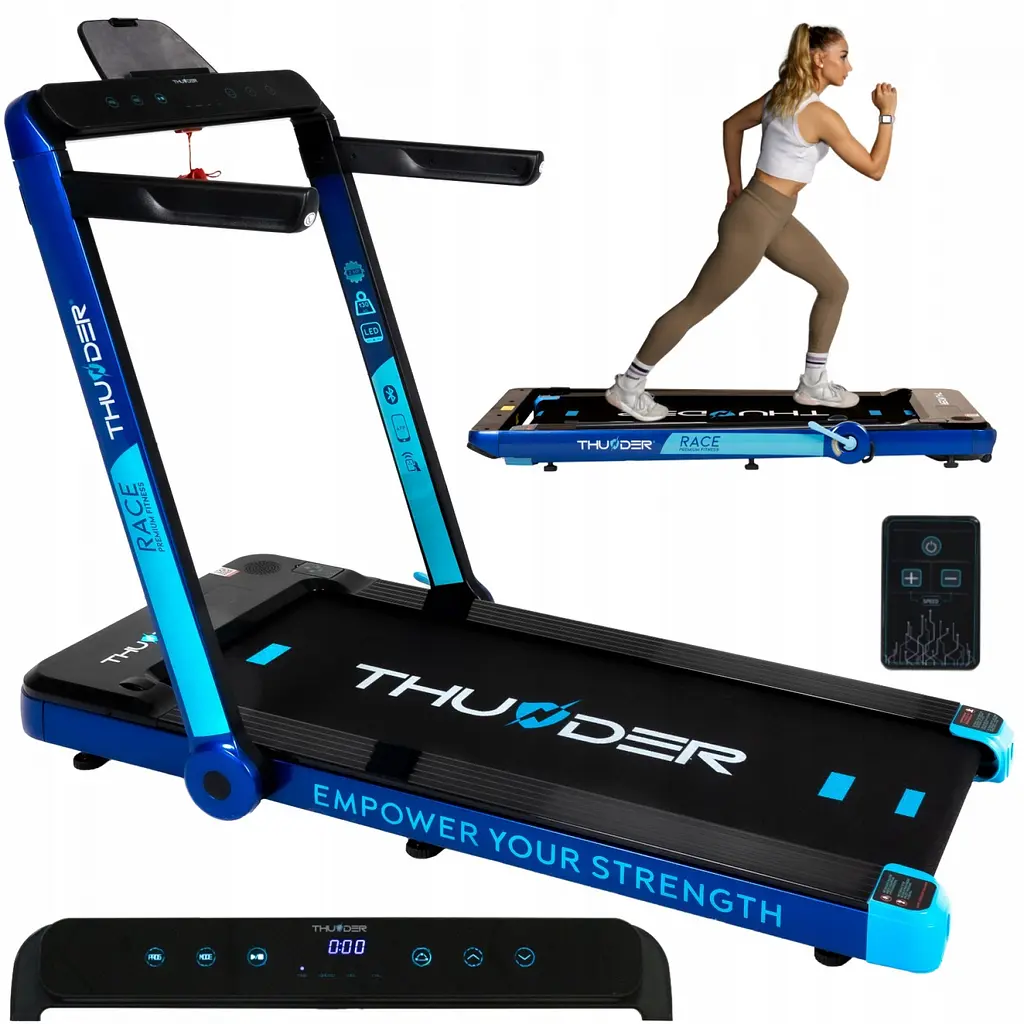 Беговая дорожка THUNDER Race Blue - фото 9