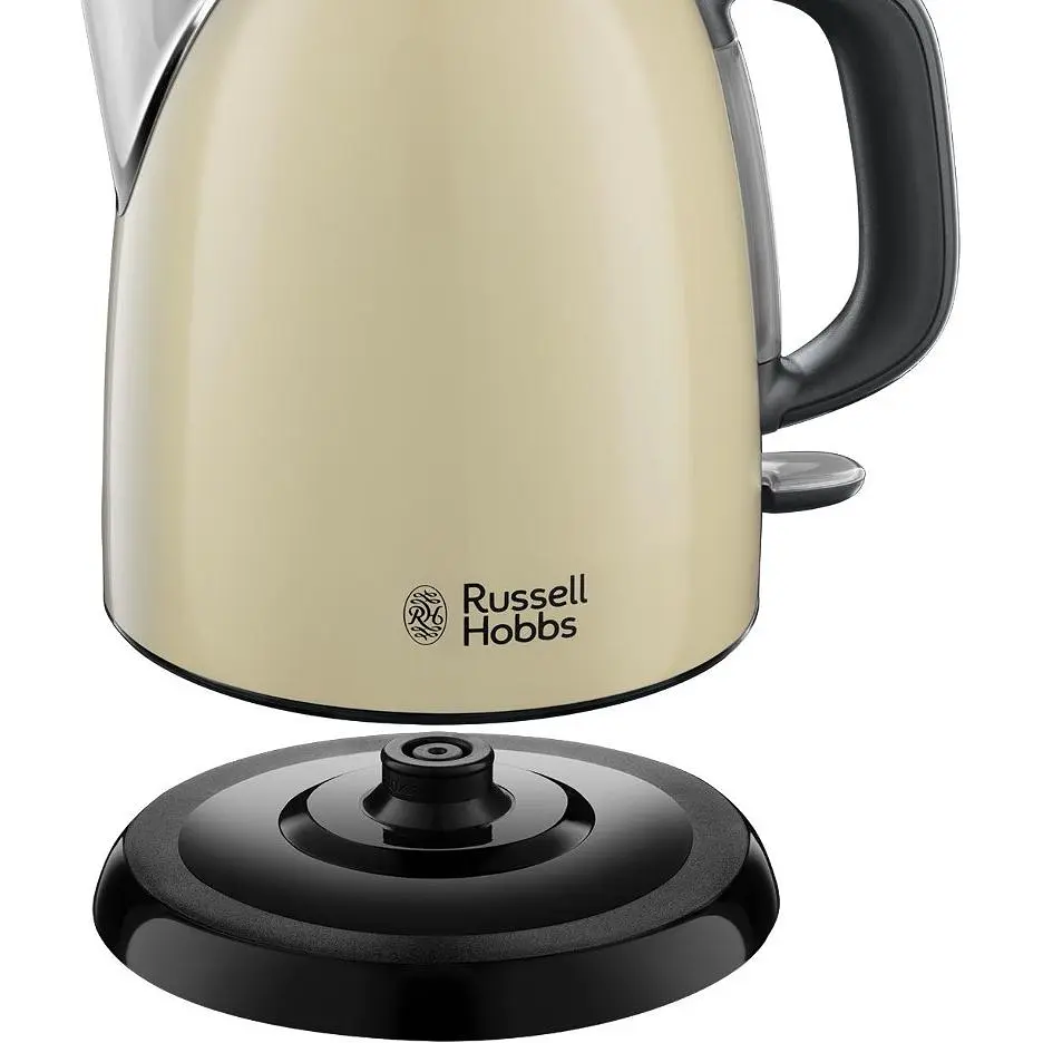 Электрочайник Russell Hobbs Colours Plus Mini 1 л бежево-черный (24994-70) - фото 2