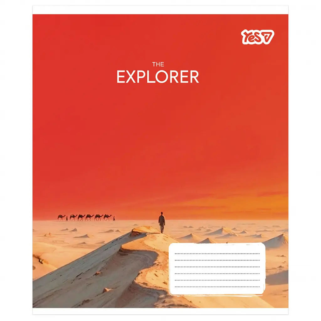 Зошит шкільний Yes The explorer А5 24 аркуші лінія 20 шт. (769048) - фото 3