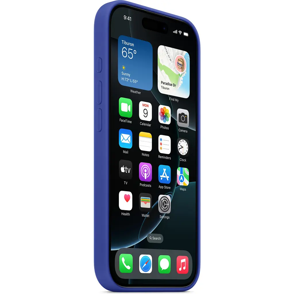 Чохол Apple Silicone Case with MagSafe для iPhone 16 Pro Ultramarine (MYYP3ZM/A) [116164] - фото 5