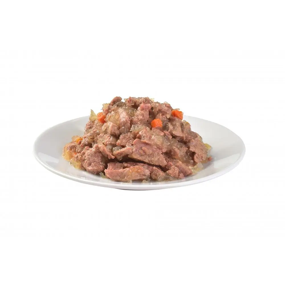 Вологий корм для кастрованих котів Brit Care Adult Sterilised Hearty Duck & Tender Turkey 85 г (качка та індичка в желе) - фото 3