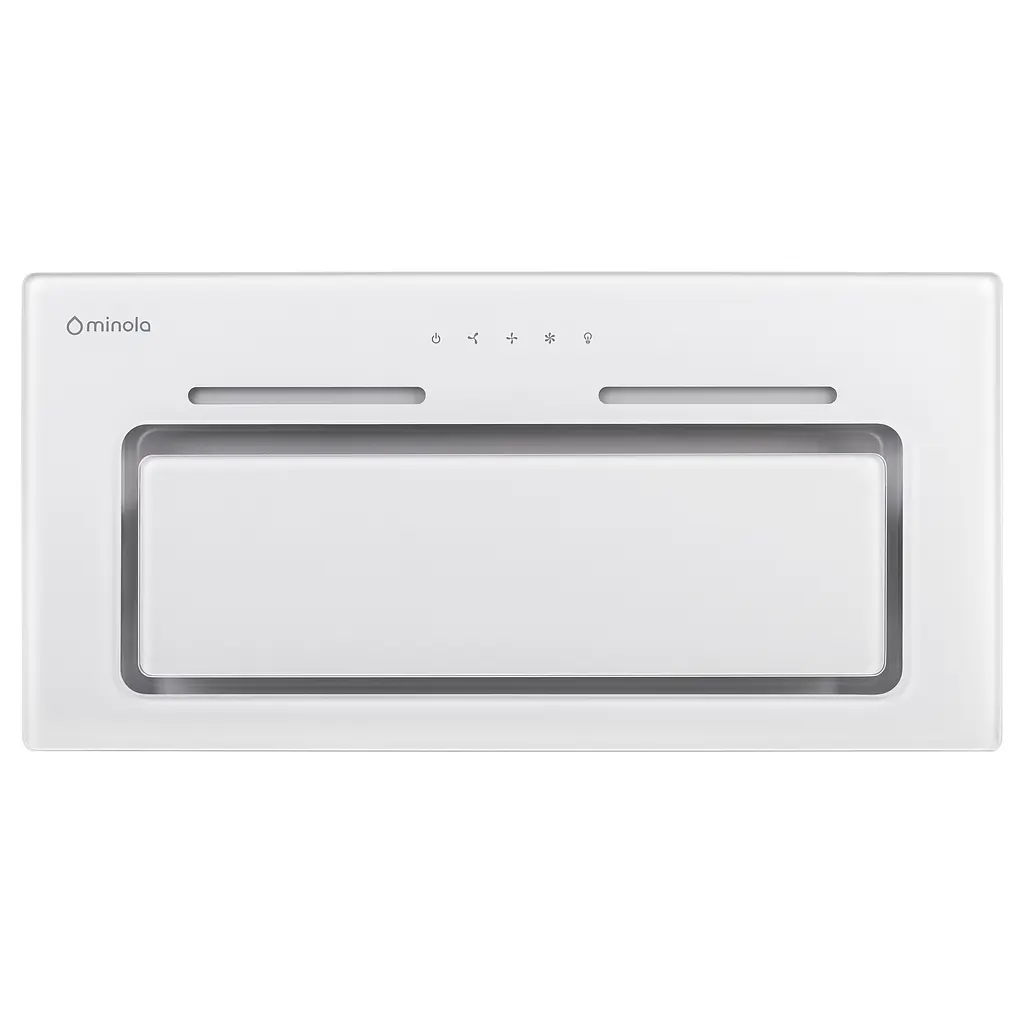 Витяжка повновбудована MINOLA HBI 6473 WH GLASS 800 LED Line