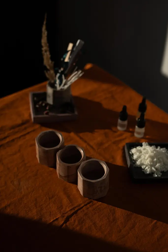 Подарунковий набір для створення 3 свічок CandleCraft Mini, коричневий - фото 6