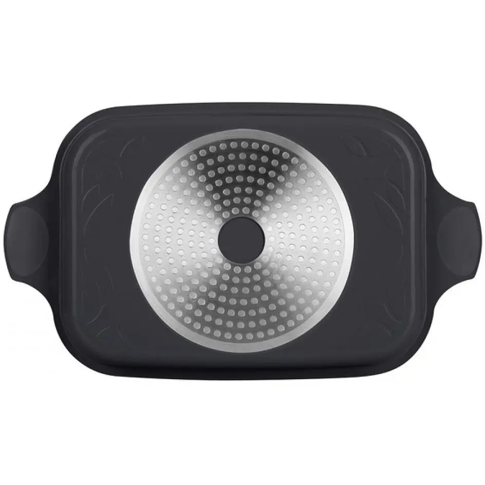 Гусятница Ringel Zitrone Black Ростер, с крышкой 9 л (6л+3л) (RG-2108-34 BL) - фото 5