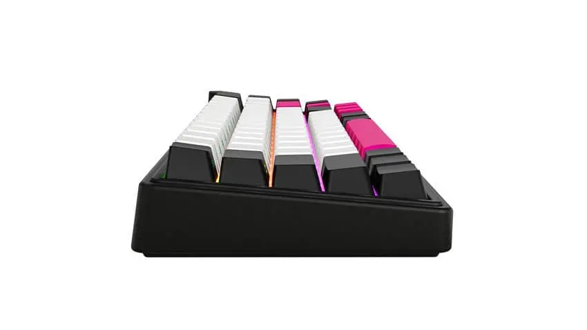 Клавіатура Lorgar KBP70MW Pro Wireless 65% Compact Black Red EN/UA (LRG-KBP70MW-BK-US) - фото 5