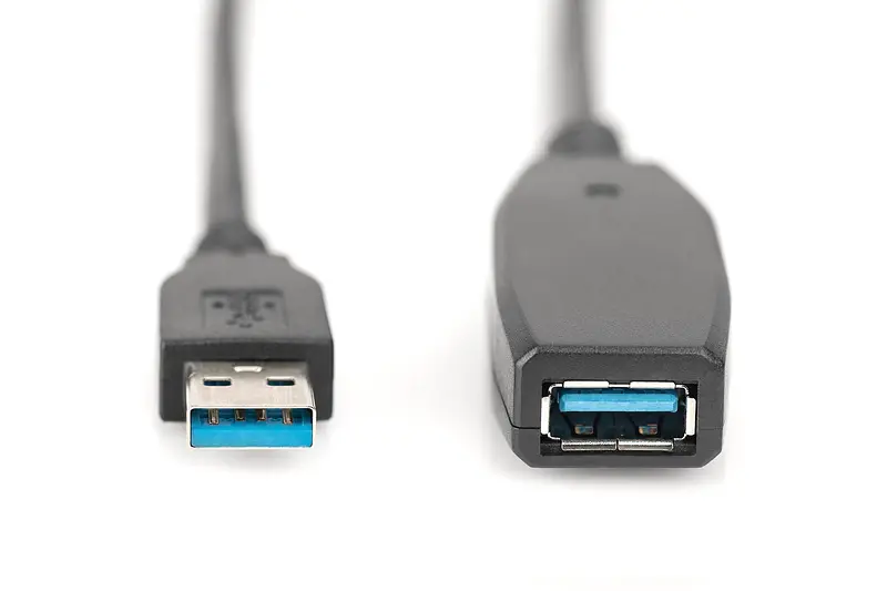 Подовжувач Digitus USB 3.0 Active Cable, A/M-A/F, 15м, чорний teh0013684 - фото 3