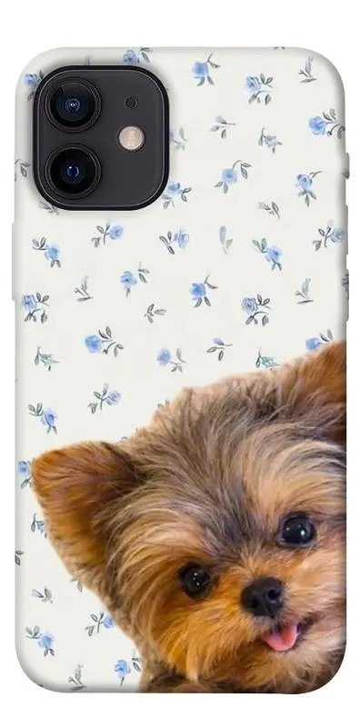 TPU чохол Demsky Cute Yorkie для Apple iPhone 12 mini (5.4")
