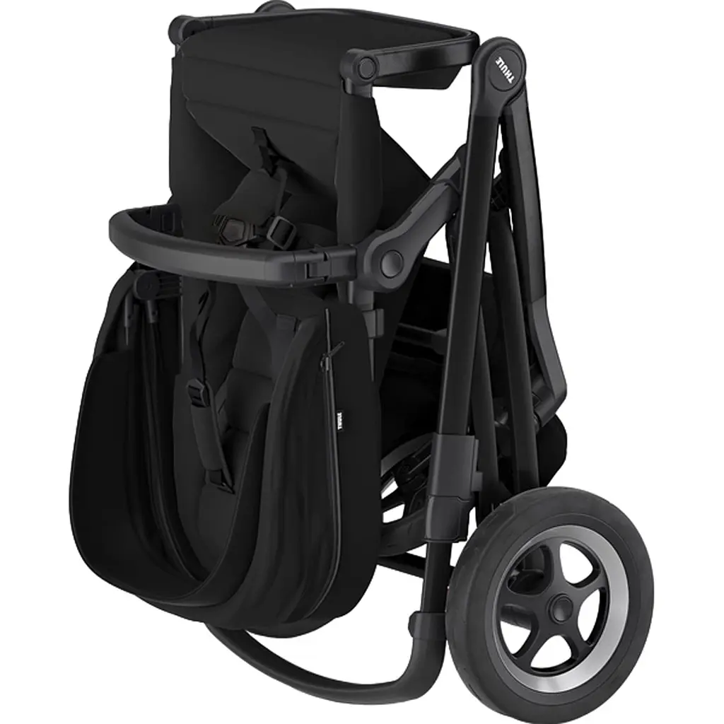 Детская коляска Thule Sleek Black on Black [11000017] [107633] - фото 4