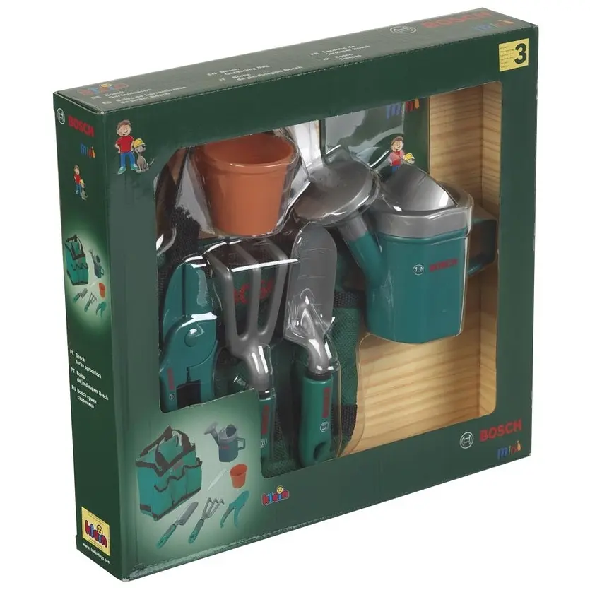 Игрушечный садовый набор Bosch Mini Сумка с инструментами (2787) - фото 4