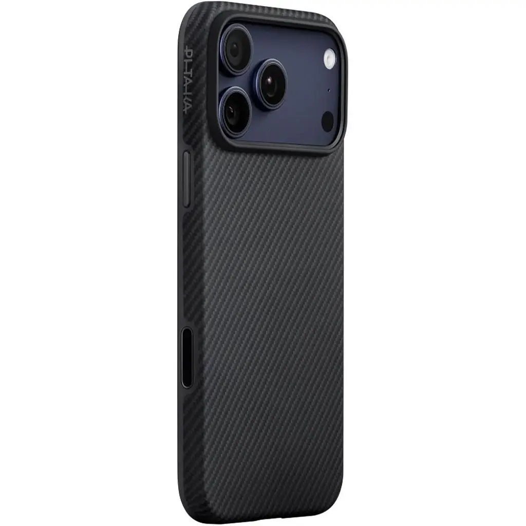 Чохол Pitaka Aramid UltraGuard Case для Apple iPhone 17 Pro Black/Grey (KI1701PB) [155185] - фото 2