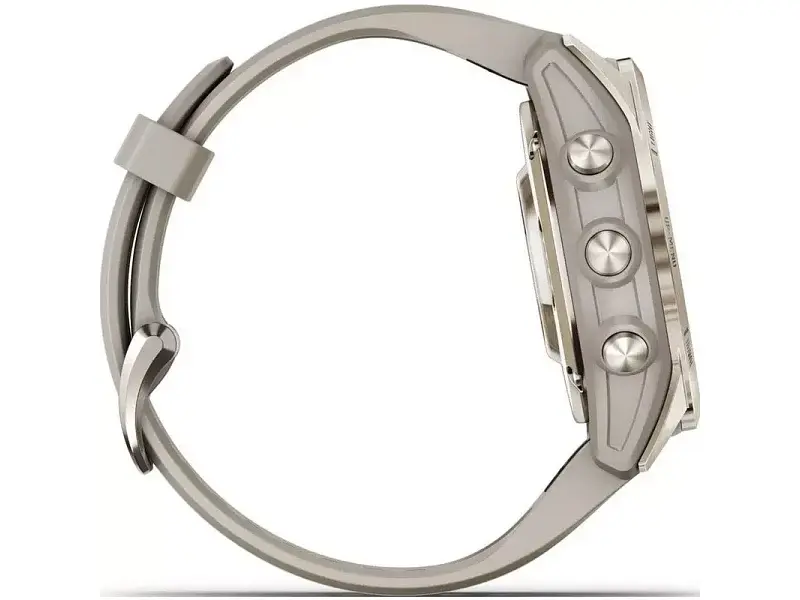 Смарт-годинник Garmin Epix Pro Gen 2 Sapphire 42mm Soft Gold w. Light S. Band (010-02802-10/11) - фото 5