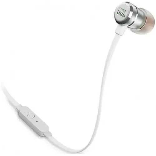 Гарнітура дротова JBL T290 (Tune 290) навушники з мікрофоном сріблясті (JBLT290SIL) - фото 5