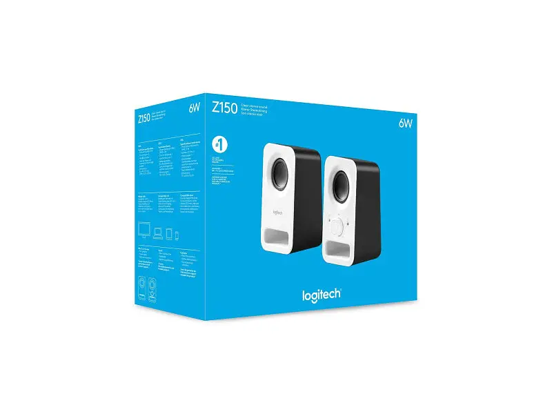 Колонки для комп'ютера Logitech Z150 White (980-000815) - фото 6