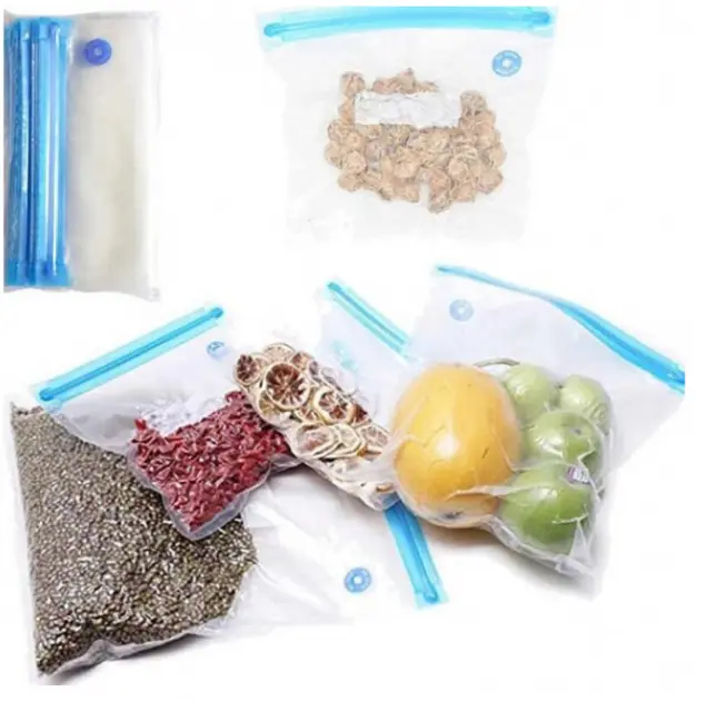 Вакуумний пакувальник для їжі Vacuum Sealer Always Fresh Побутовий міні вакууматор - фото 4