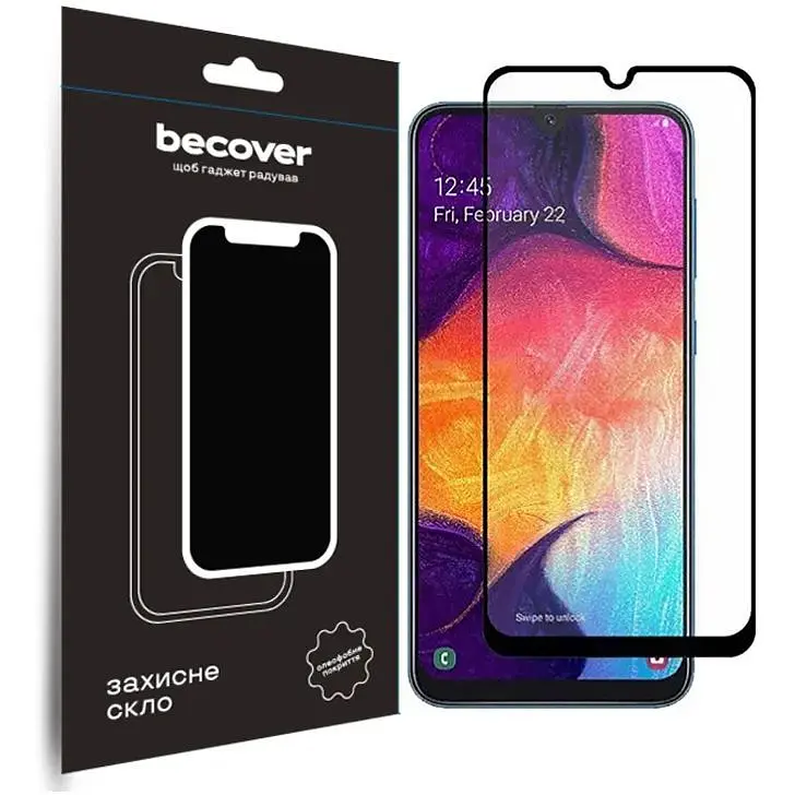Скло захисне BeCover ZTE Blade A53 Black (709760)