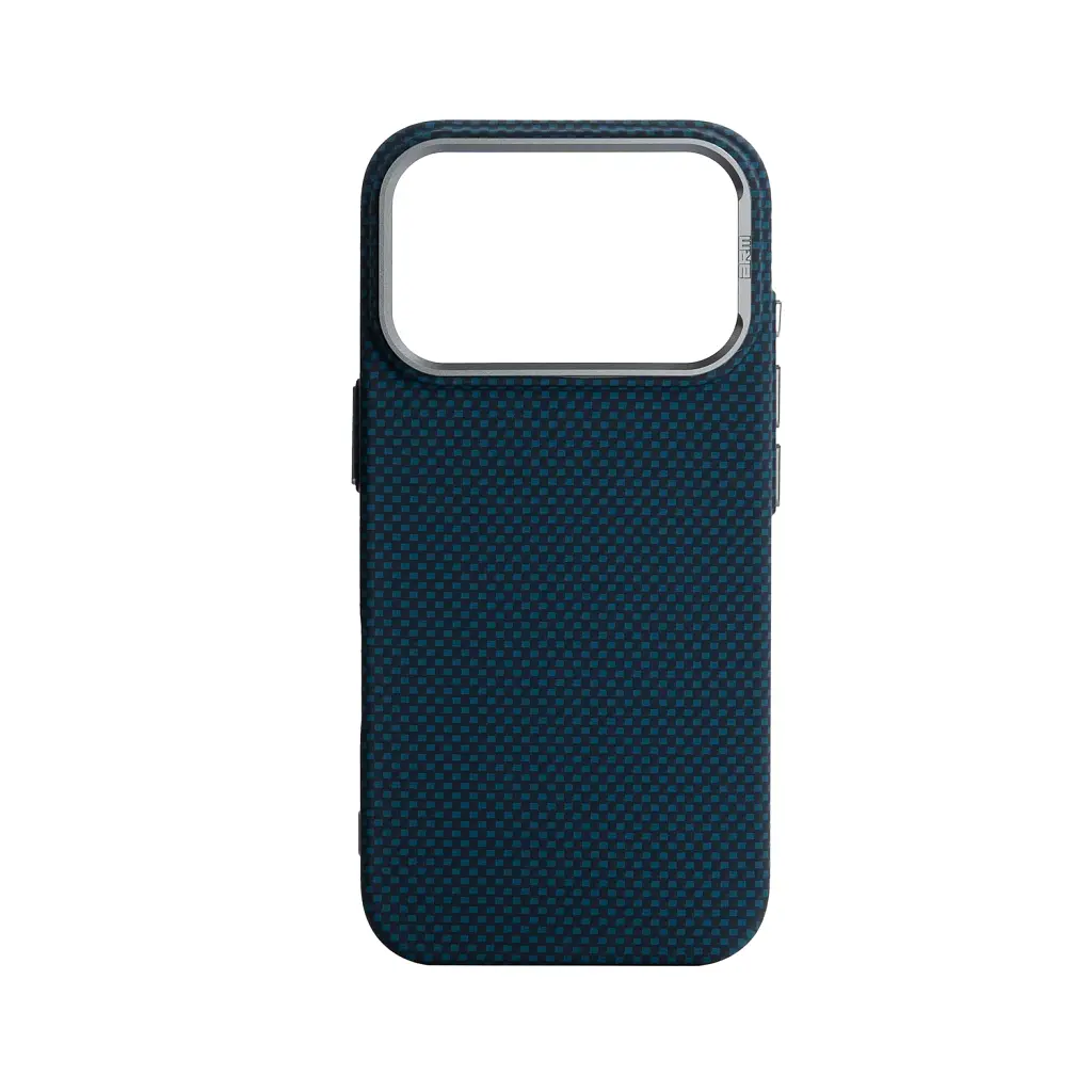 Чохол ArmorStandart LikeCarbon2 MagCase для Apple iPhone 17 Pro Kevlar Dark Blue
