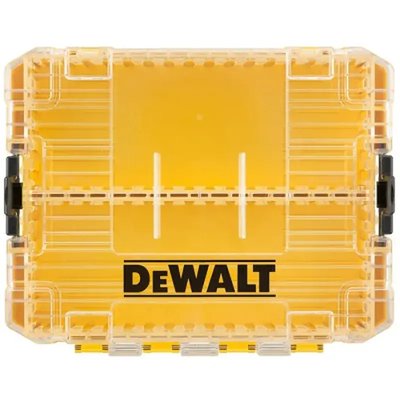 Ящик для інструментів DeWALT для біт системи TSTAK Tough Case М із футляром-2 шт, касетами для біт 6 шт. (DT70803) - фото 2