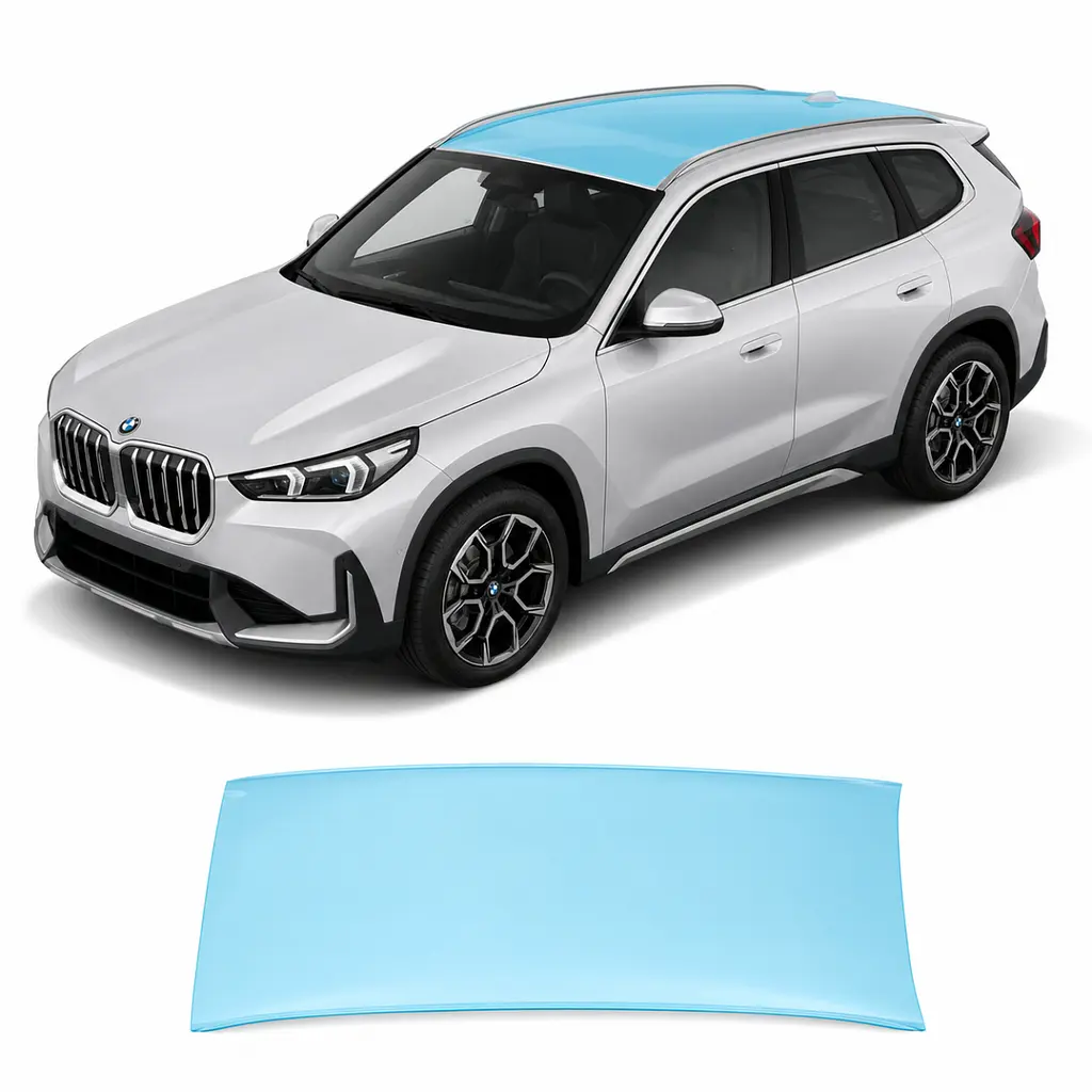 Антигравійна захисна бронеплівка за лекалами для BMW X1 U11 2022- зона даху