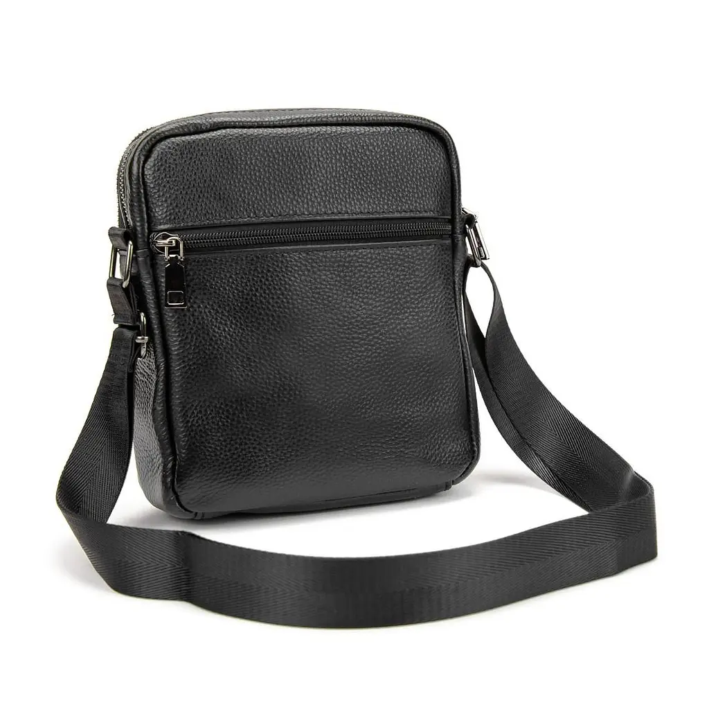 Чоловіча шкіряна сумка через плече Tiding Bag M56-3646A - фото 3