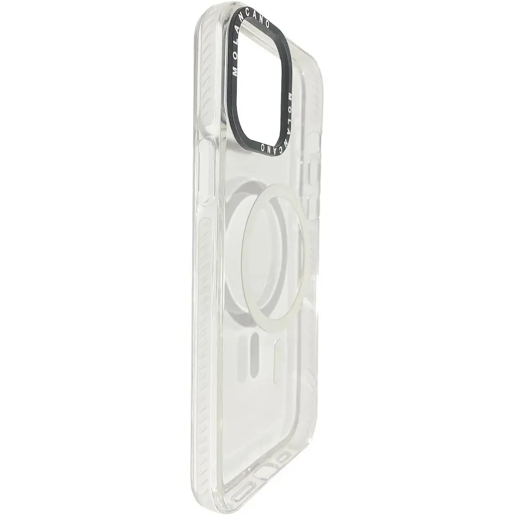 Чохол-накладка Molan Cano Силікон MagSafe для Apple iPhone 12 Pro Max (clear) - фото 2