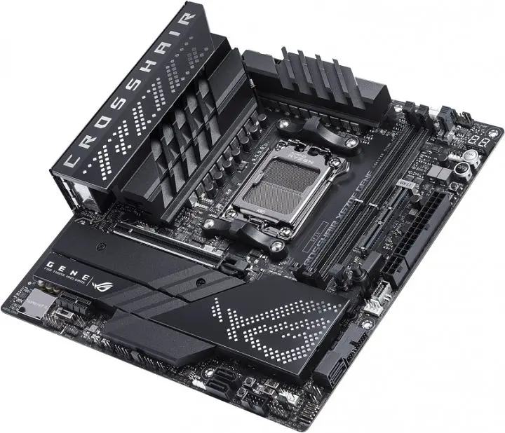 Материнська плата ASUS ROG CROSSHAIR X670E GENE (ROG CROSSHAIR X670E GENE) (Socket AM5, AMD X670E, Micro-ATX) Б/в - фото 4