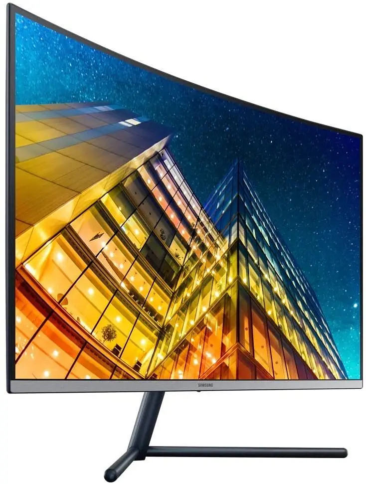 Монітор 31.5" Samsung U32R590 VA Dark Blue Gray Curved (LU32R590CWIXCI) Б/в - фото 4