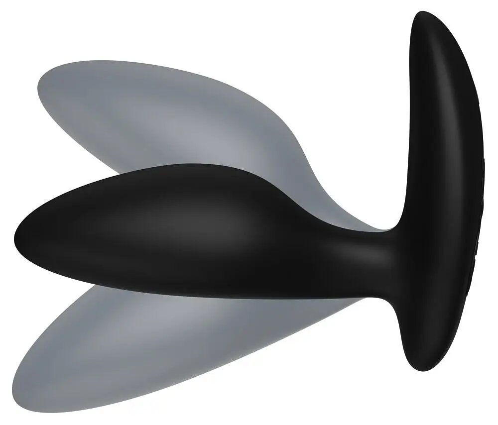 Анальная смарт-вибропробка We-Vibe Ditto+ Satin Black с пультом ДУ - фото 5