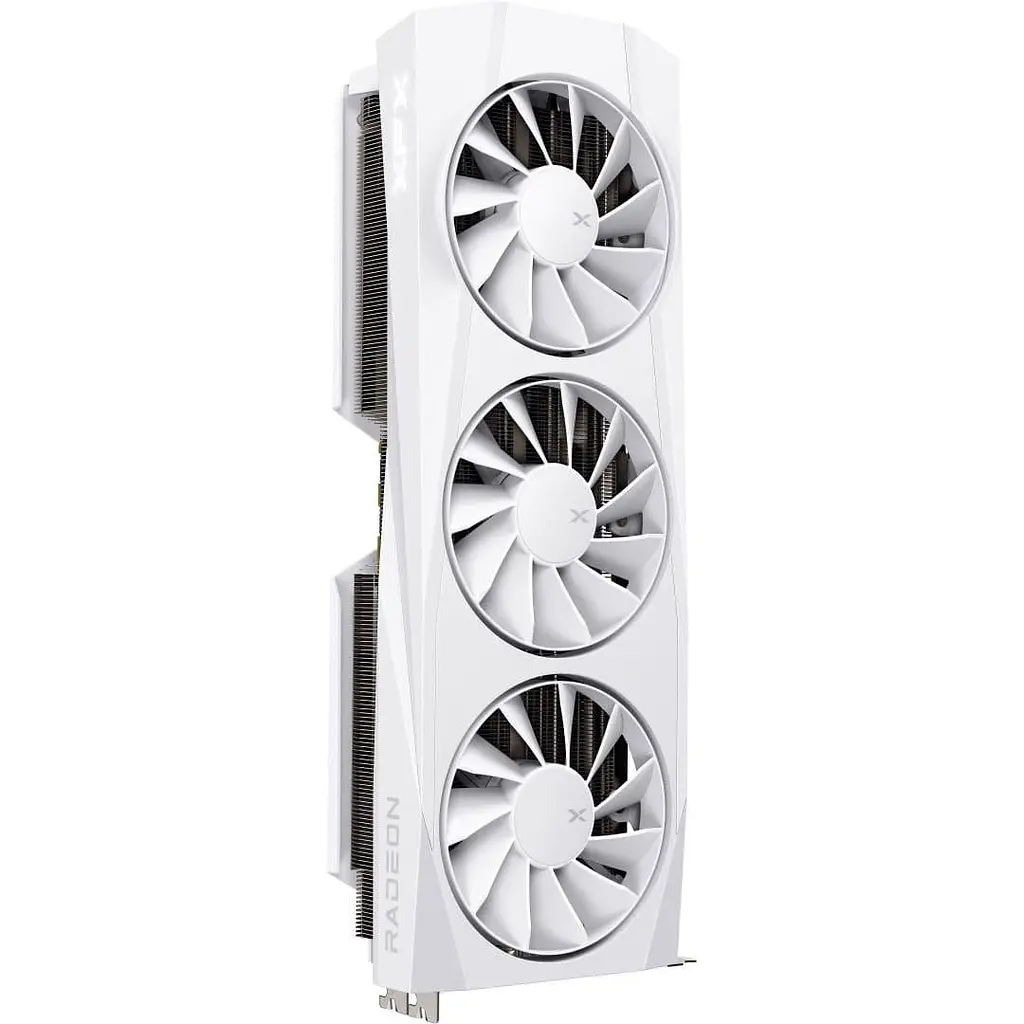Відеокарта XFX AMD Radeon RX 9070 XT 16GB Quicksilver White Gaming Edition (RX-97TQICKW9) (GDDR6, 256 bit, PCI-E v5.0 x16) - фото 4