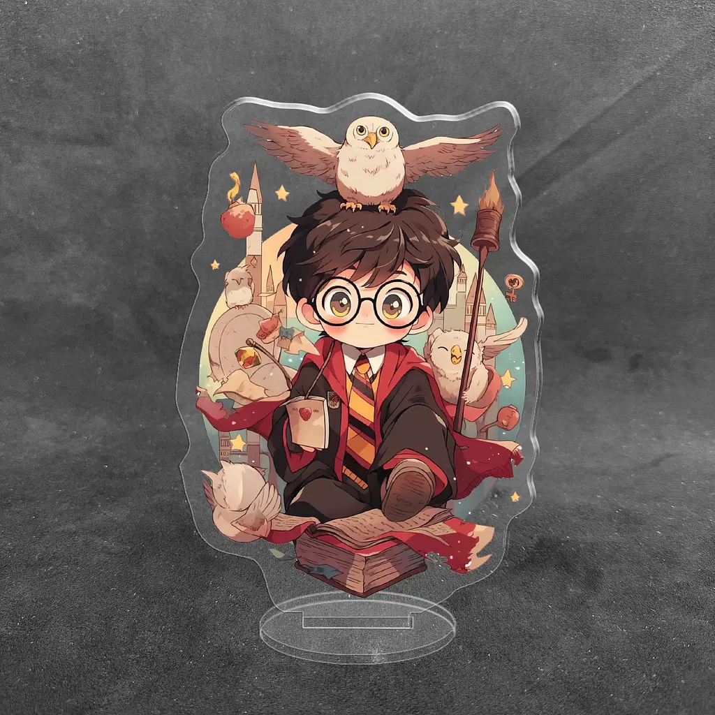Акрилова колекційна фігурка Чібі Chibi Гаррі Поттер (Hogwarts) 3 10 см - фото 2