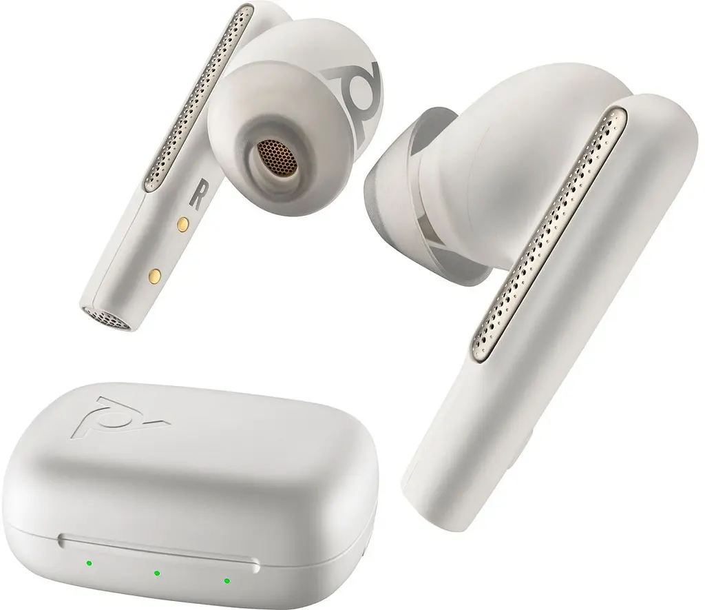Навушники TWS Poly Voyager Free 60 Earbuds + BT700C + BCHC White (7Y8L4AA) - фото 5