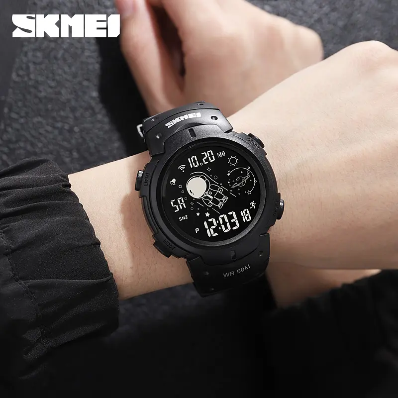 Часы наручные 1820BK Black Skmei acs0030565 - фото 3