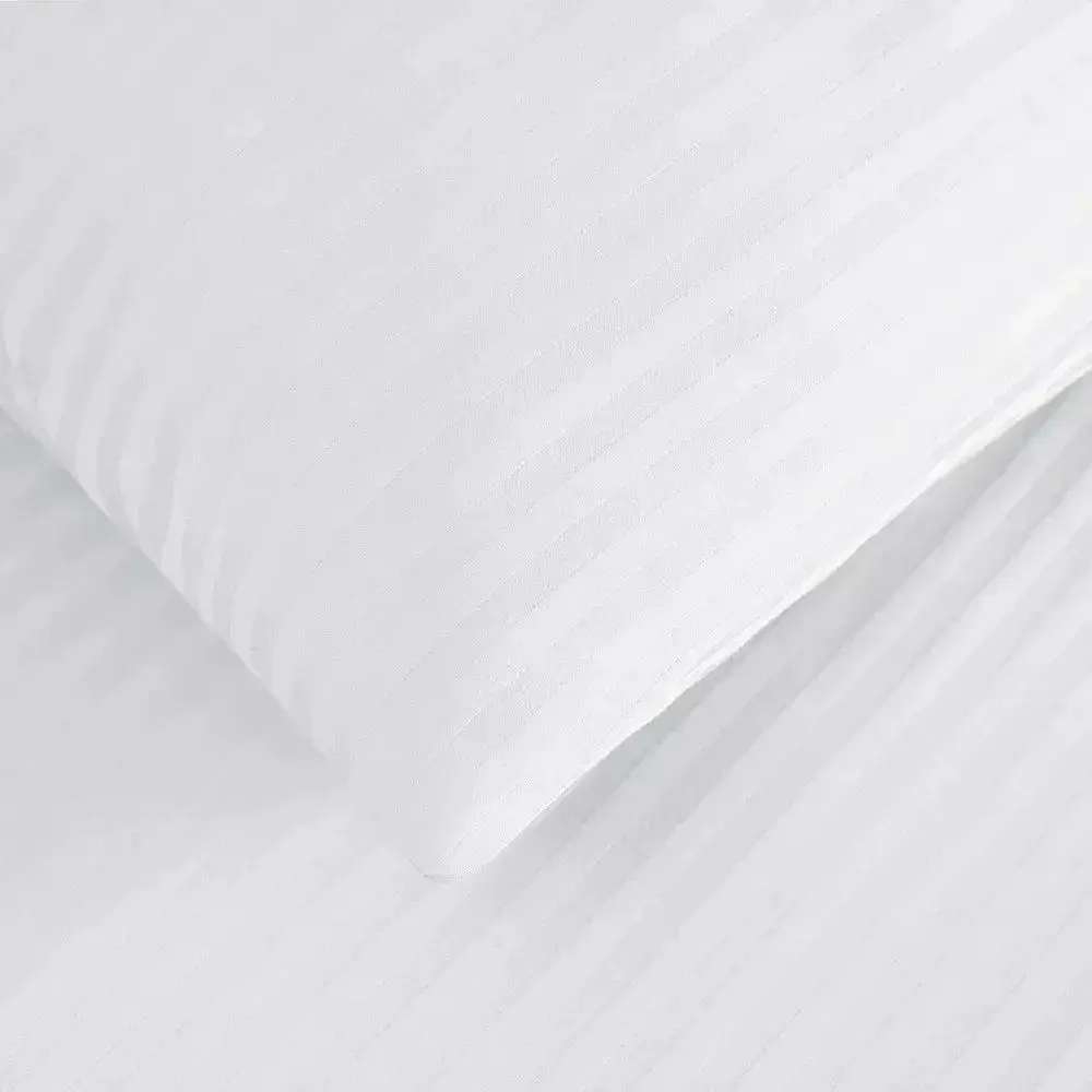 Набір наволочок LightHouse Sateen Stripe White 70х50 см білий 2 шт. (603913) - фото 3