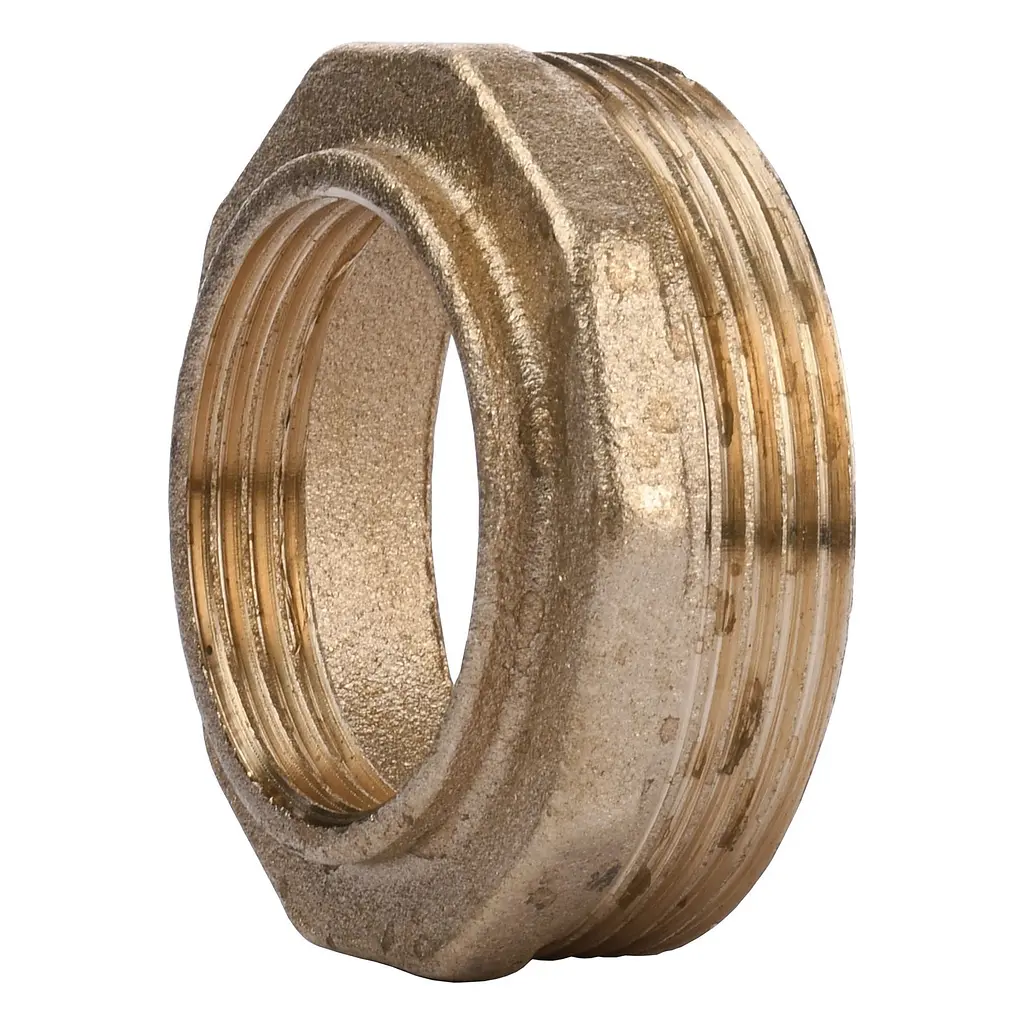 Футорка латунна 2″ЗР х 1 1/4″ВР ливарна 727Б - фото 3